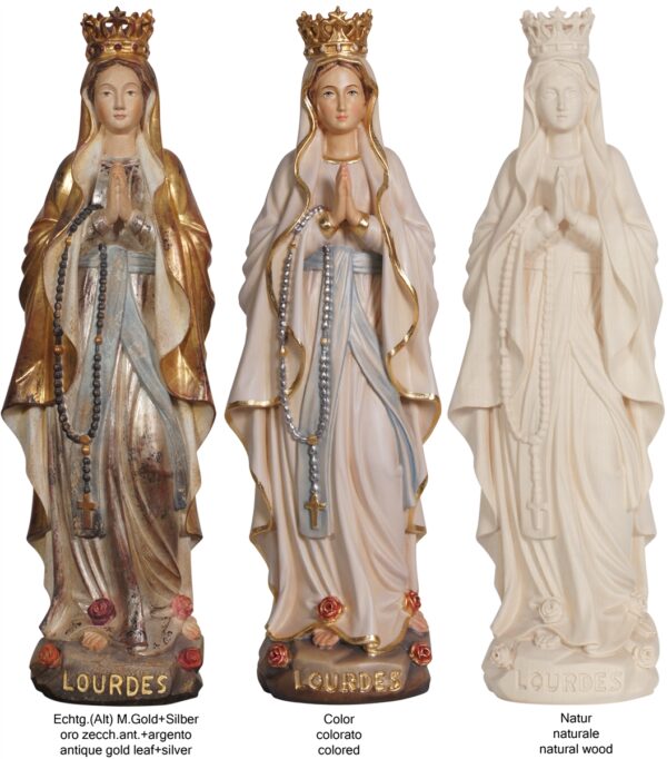 Lourdes-con-corona-in-legno-Our-Lady-of-Lourdes-statue-