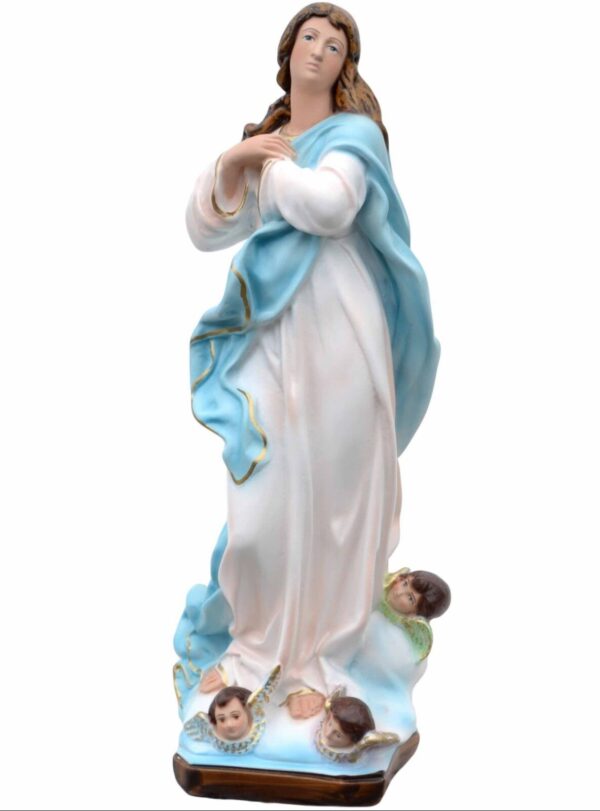 Statua Madonna Assunta del Murillo cm 50 (19,68'') in resina