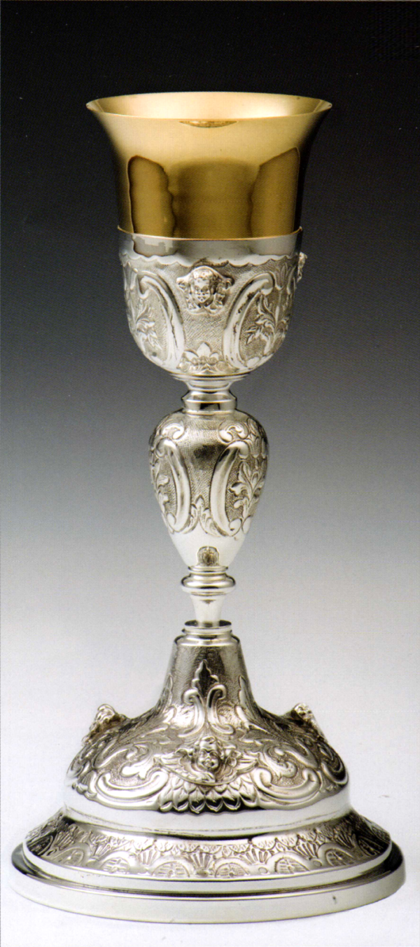 calice liturgico in argento