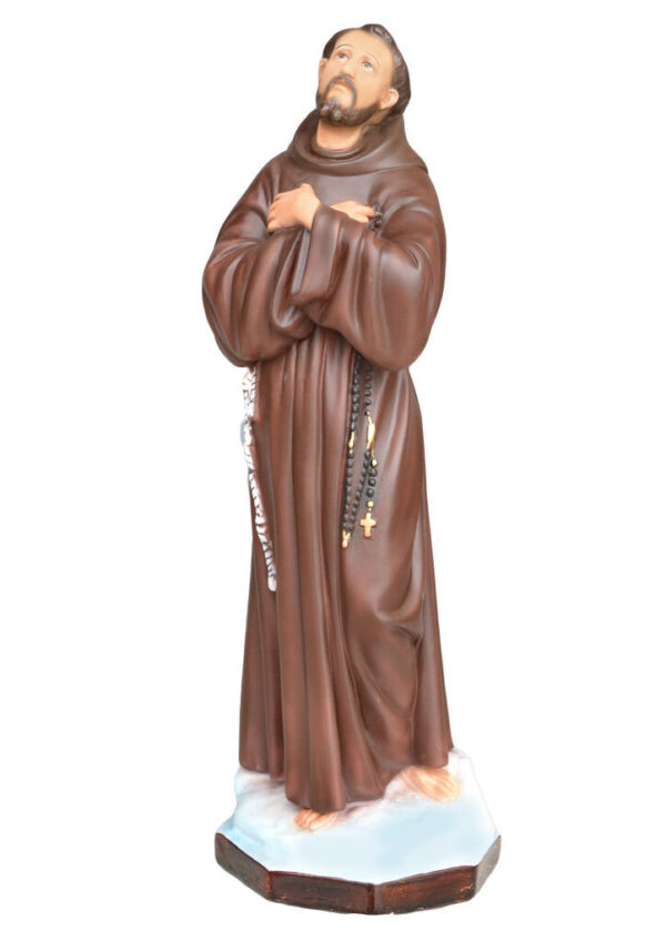 Statua San Francesco d' Assisi cm 55