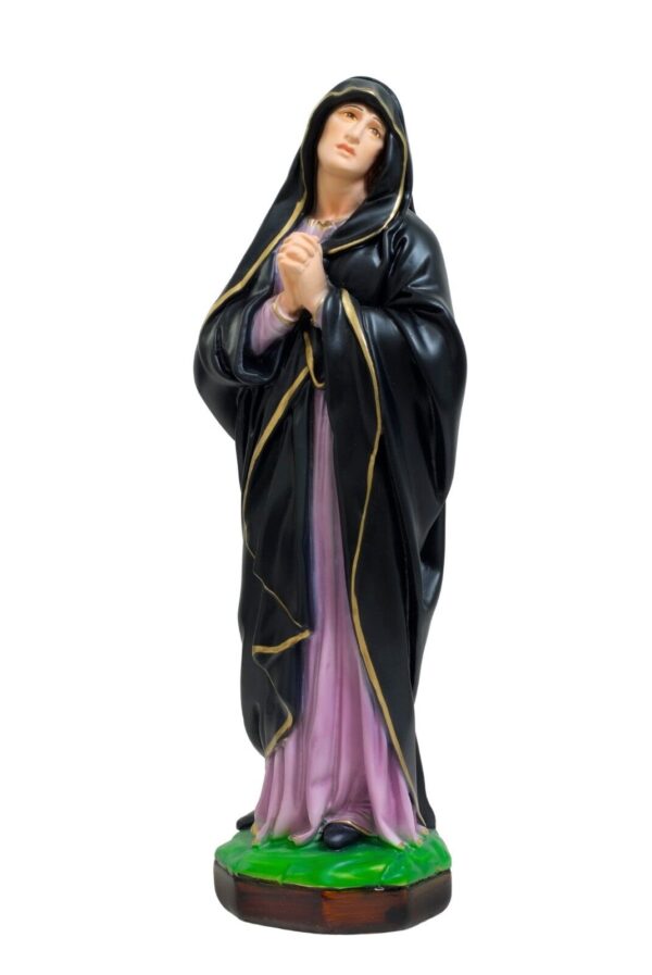 Statua Madonna Addolorata cm. 40 (15,75'') in resina