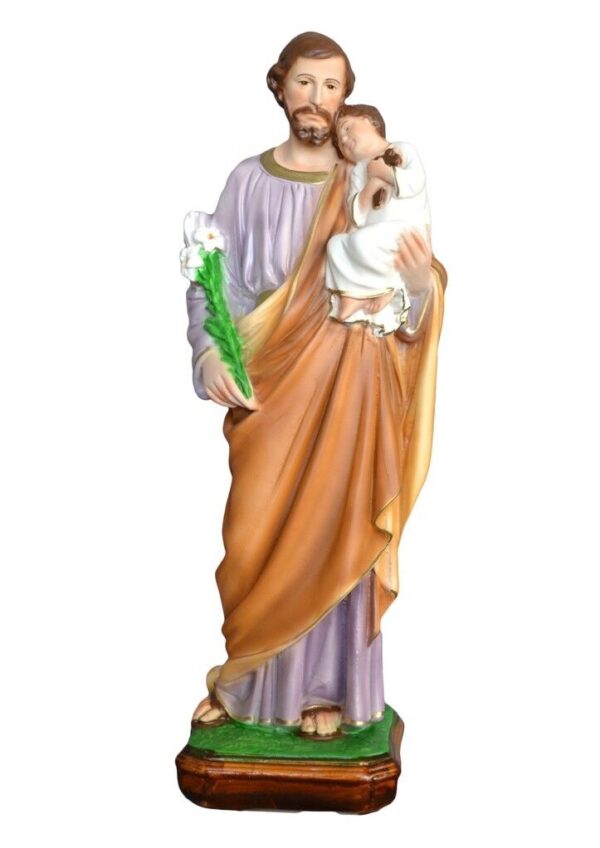 Statua San Giuseppe cm 50 (19,68'') in resina