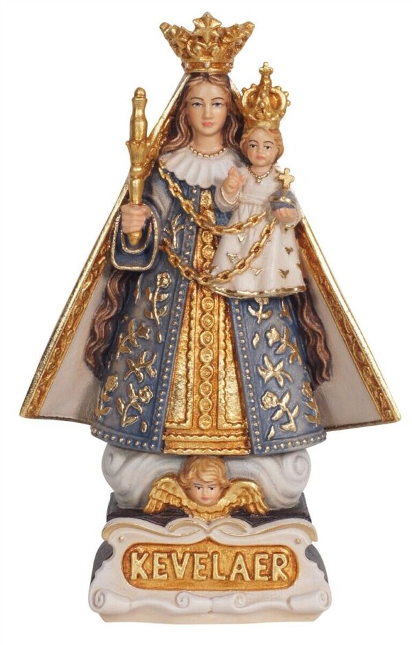  statuetta della Madonna di Kevelaer in legno