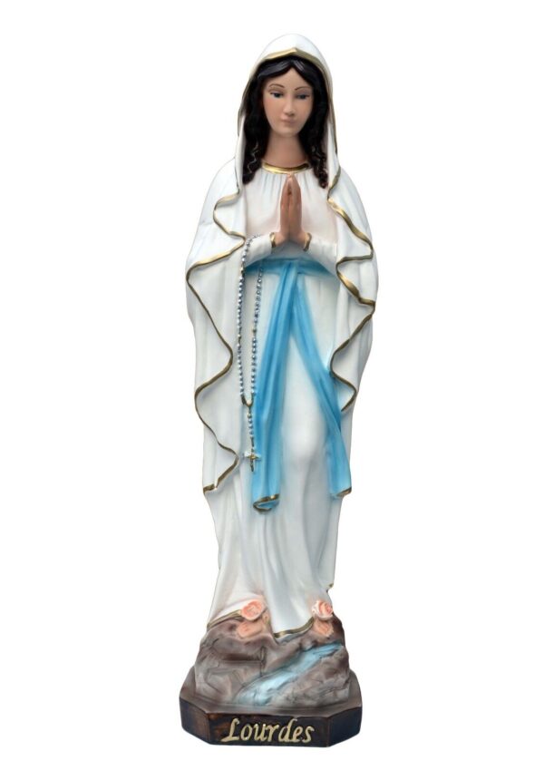 Statua Madonna di Lourdes cm 50 (19,68'') in resina