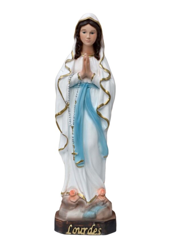 Statua Madonna di Lourdes cm 30 (11,81'') in resina