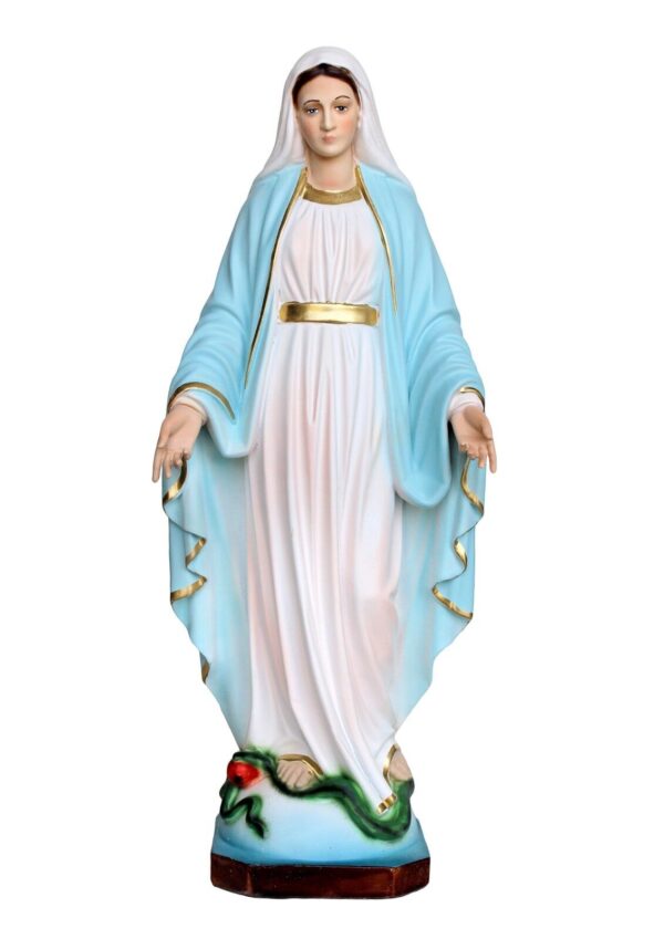 Statua Madonna Miracolosa cm 30 (11.81'') in resina