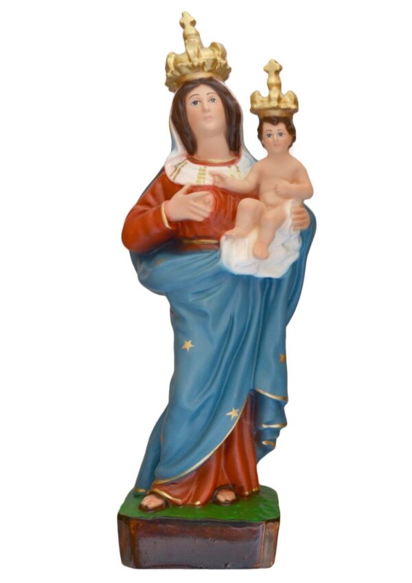 Statua Madonna delle Grazie cm 35 (13,78'') in resina
