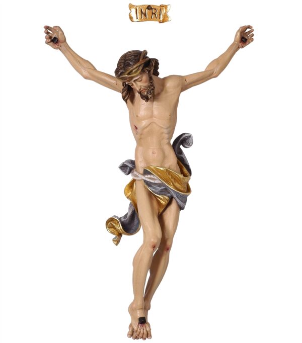 Corpo di Cristo in legno per crocifisso da appendere
