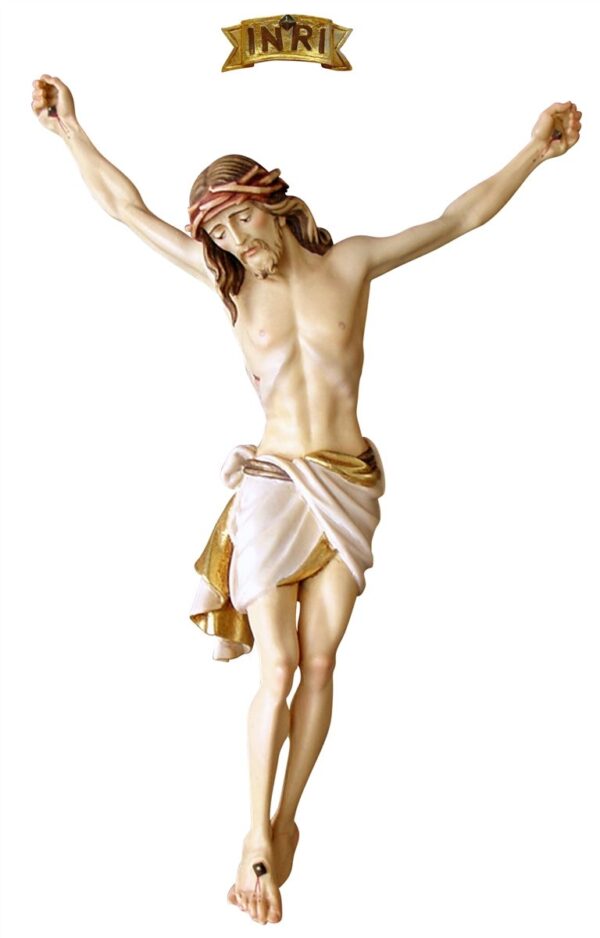 Corpo di Cristo in legno per crocifisso da appendere