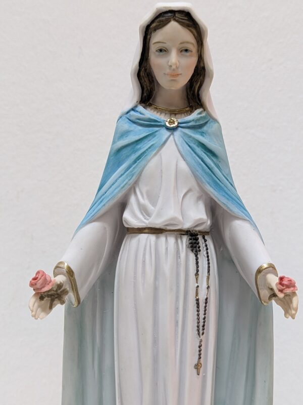 Our Lady of the Roses marble statue