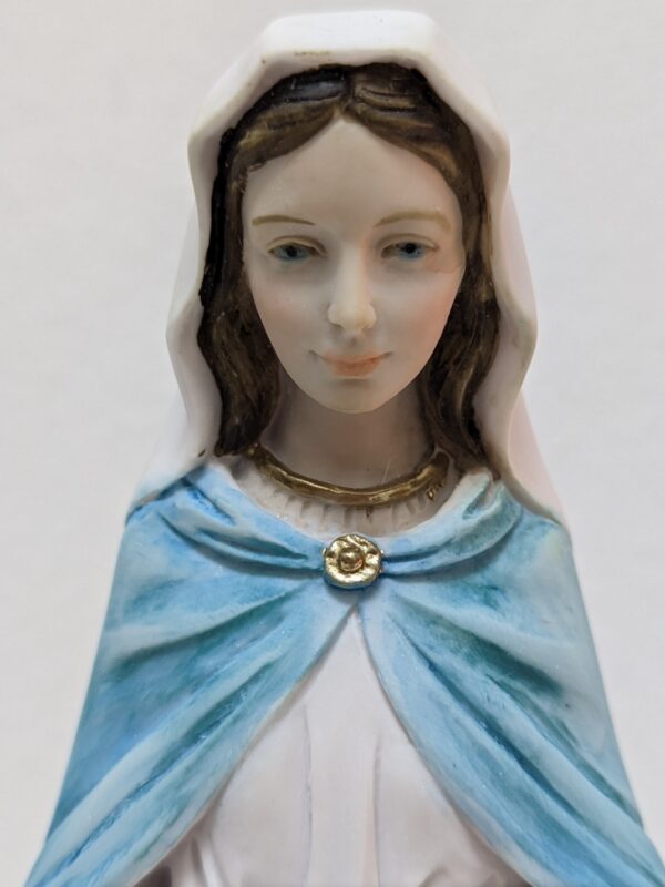 Our Lady of the Roses marble statue