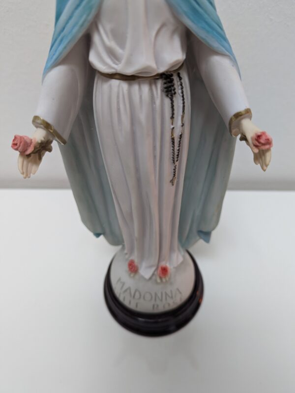 Our Lady of the Roses marble statue