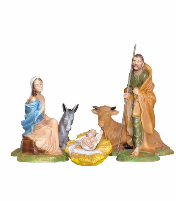 statue-natività-resina-presepe cm 22 vendita interni esterni