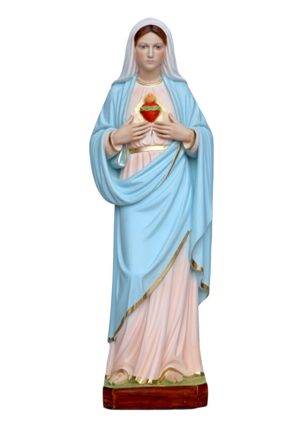 Vendita Statua Sacro Cuore di Maria cm 40 in resina