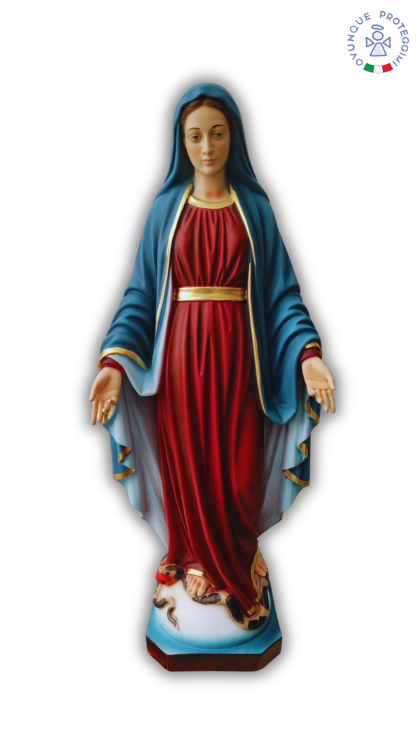 Statua in resina Madonna Miracolosa cm 160