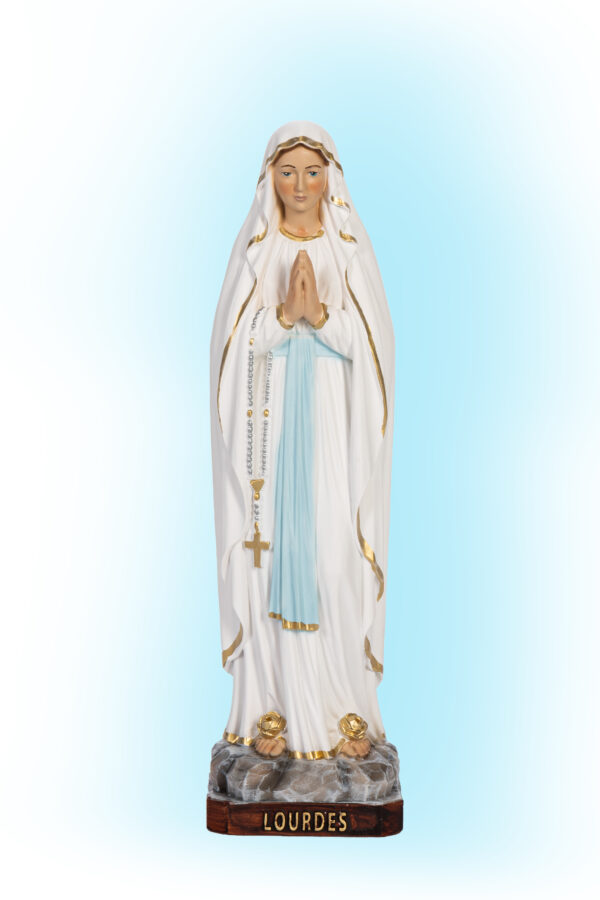 Statua in resina Madonna di Lourdes
