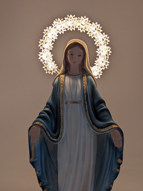 statua della Madonna Miracolosa cm 30