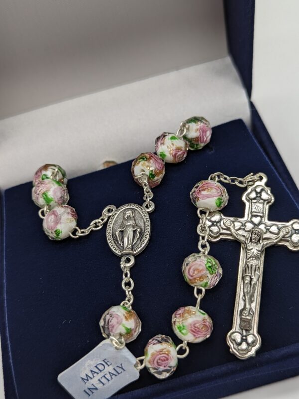 Crystal rosary Made in Italy