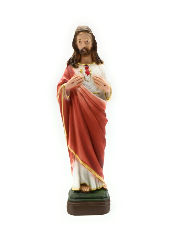 Statua Sacro Cuore di Gesù 20 cm