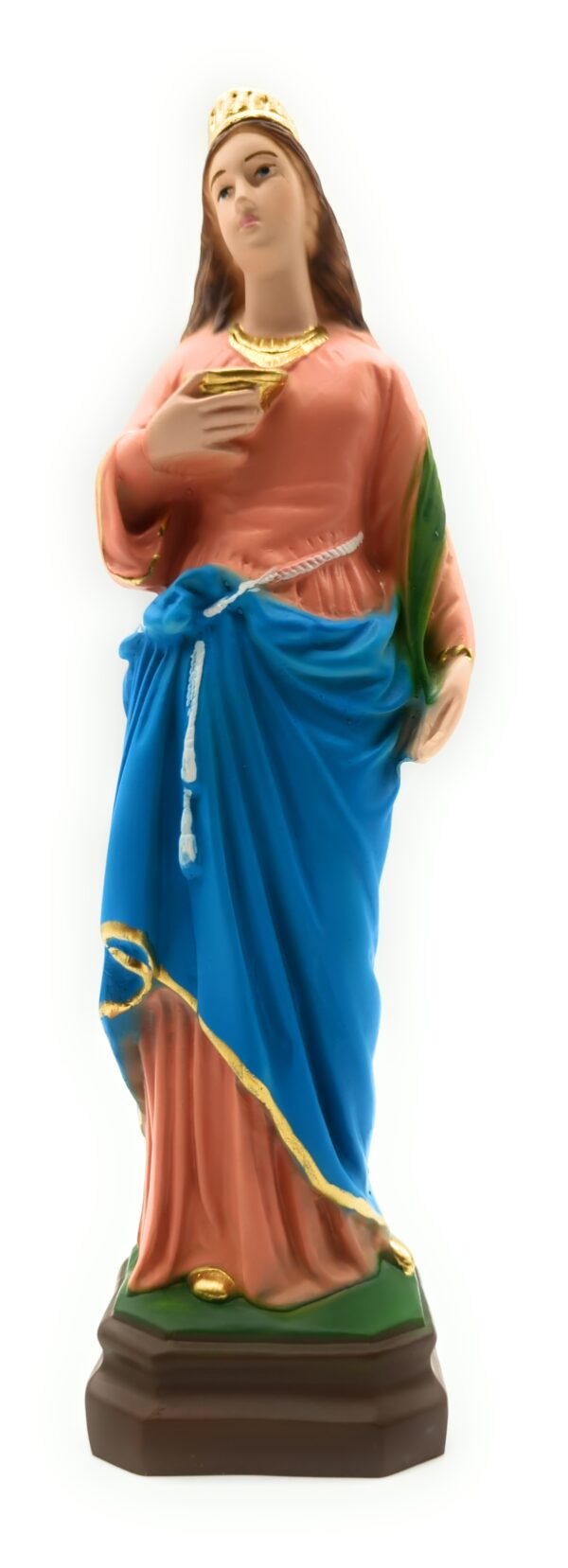 Statua di Santa Lucia cm 30