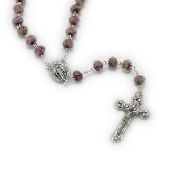 rosario in vero cristallo made in Italy