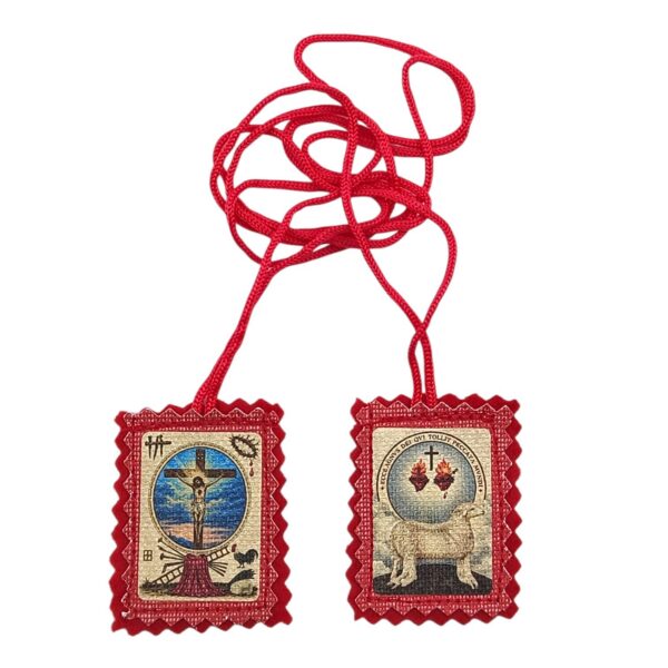 scapolare passione di Gesù Cristo rosso